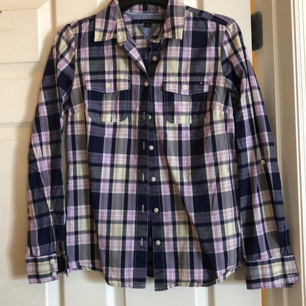 Nice Plaid button down shirt